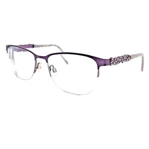 BEBE BB5177 500 PLUM AUTHENTIC EYEGLASSES FRAMES WOMEN 52-17